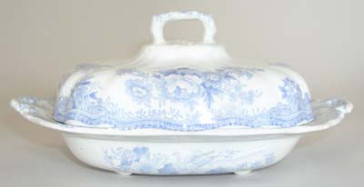 Vegetable Dish with Cover c1880